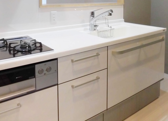 最適な作業動線で快適なキッチンに　新宿区K様邸